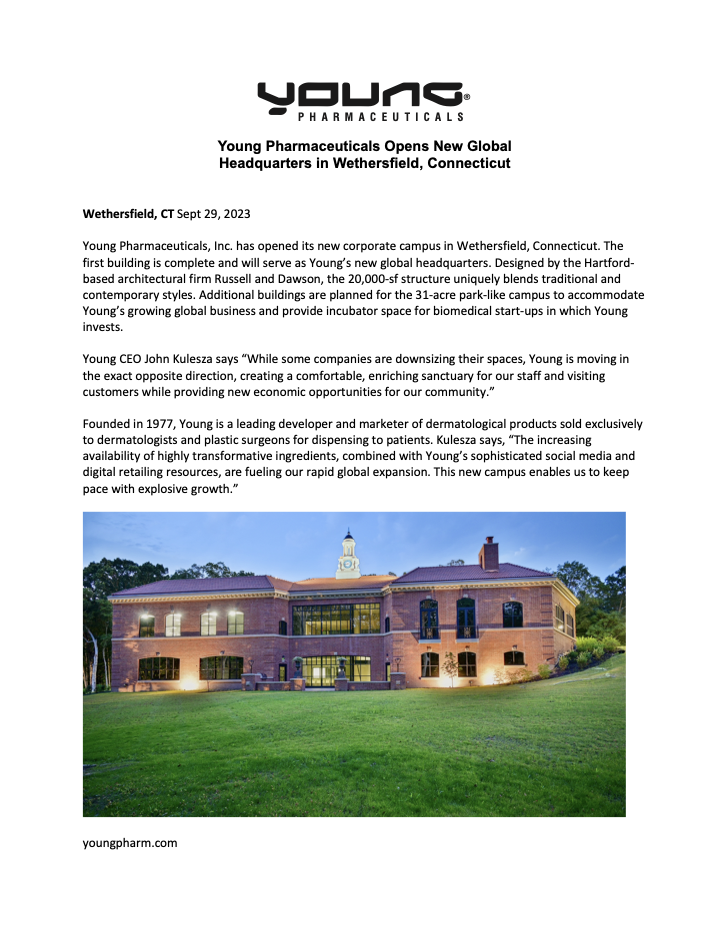 Young HQ Press Release